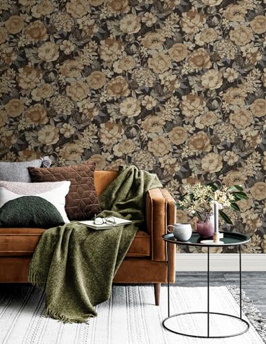 Neutral Wrought Iron Peel and Stick Wallpaper Q524