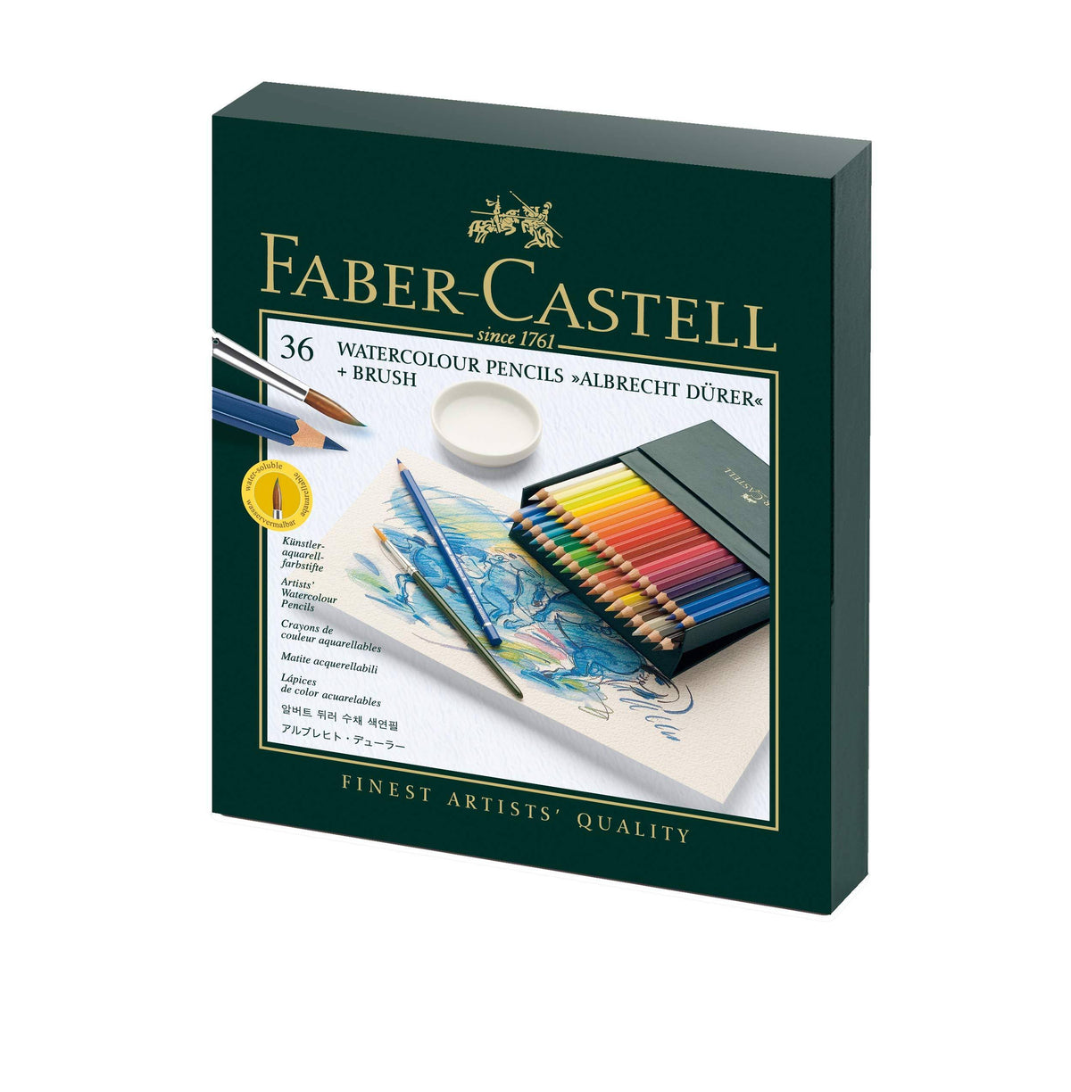 Watercolor Pencil Set Box of 36 Colors M80035