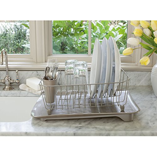 Large White Dish Drainer D18629