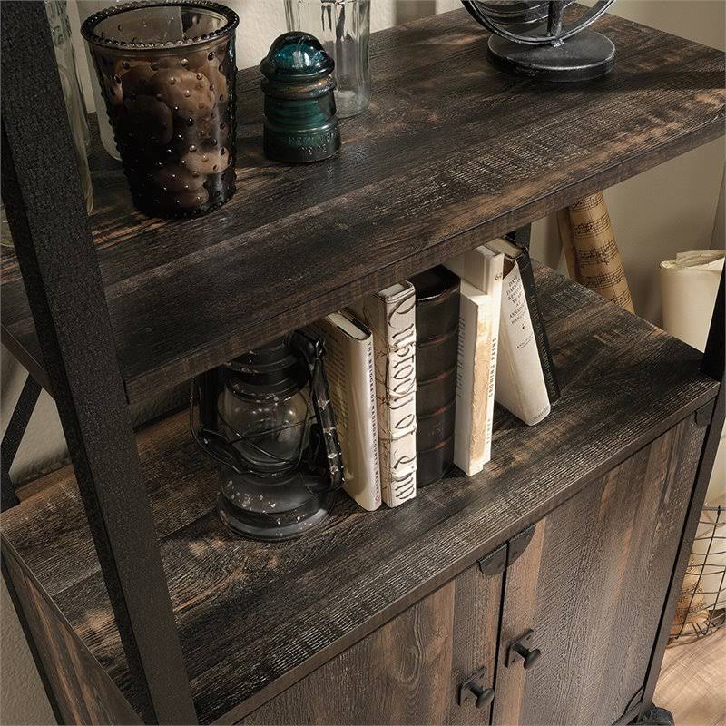 3-Shelf Metal Frame Mobile Bookcase H231