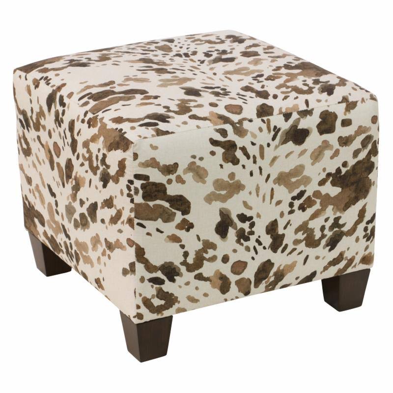 Teal Ottoman Q90583