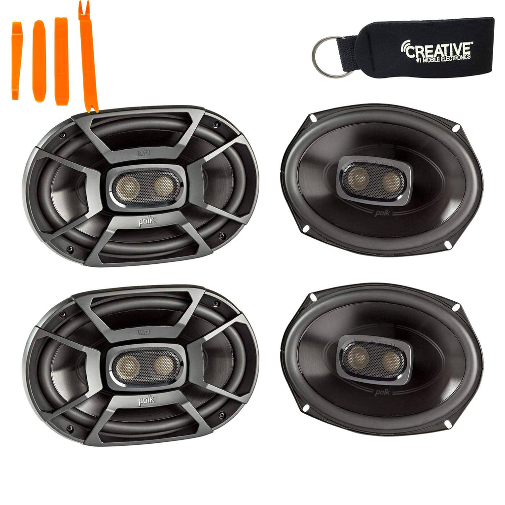 Two Pairs of 6x9 Coaxial Speakers R683