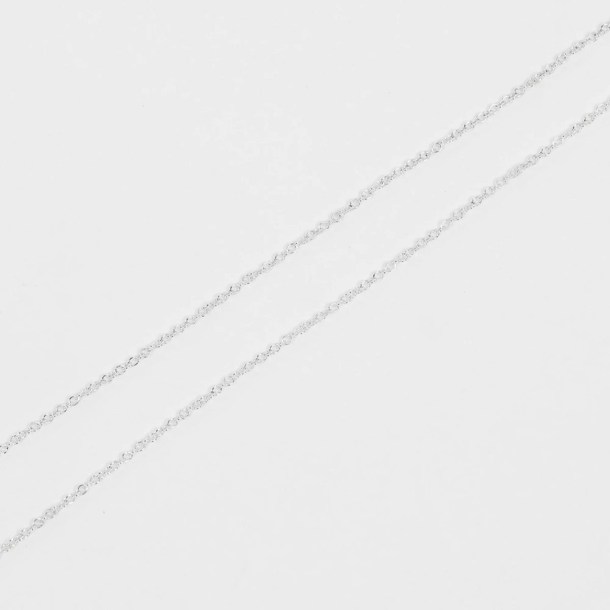 Open Heart Necklace 925 Silver Pink Sapphire W636