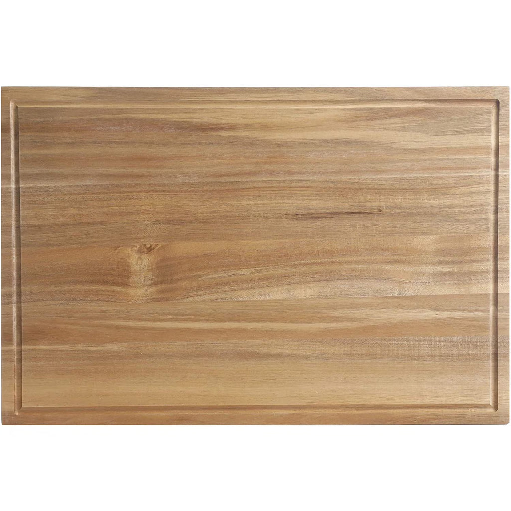 Acacia Wood Cutting Board with Juice Groove Y803971