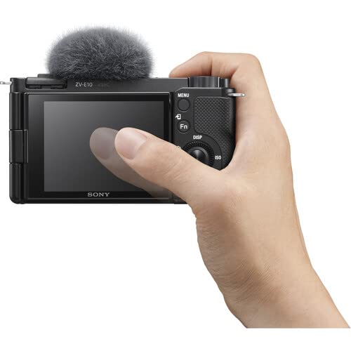 Black Mirrorless Camera with 64GB Memory Card V351