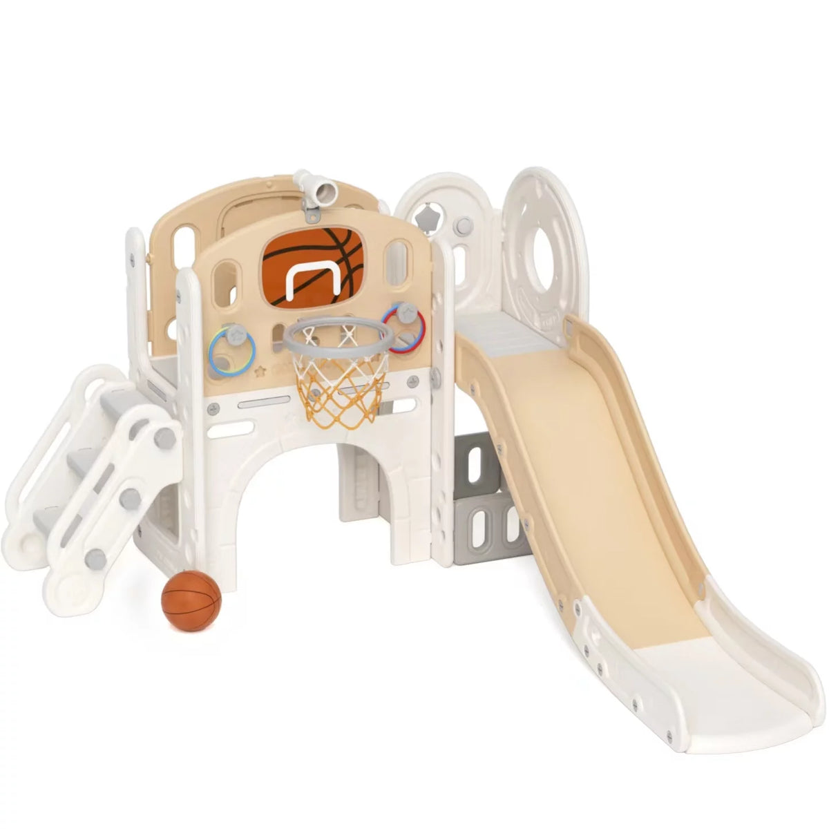 7-in-1 Kids Slide with Climber Play Set T1787