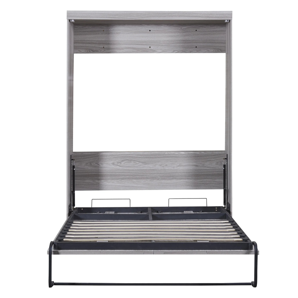 Pine Wood Full Size Murphy Bed O3716