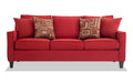 Red Memory Foam Sofa R312509