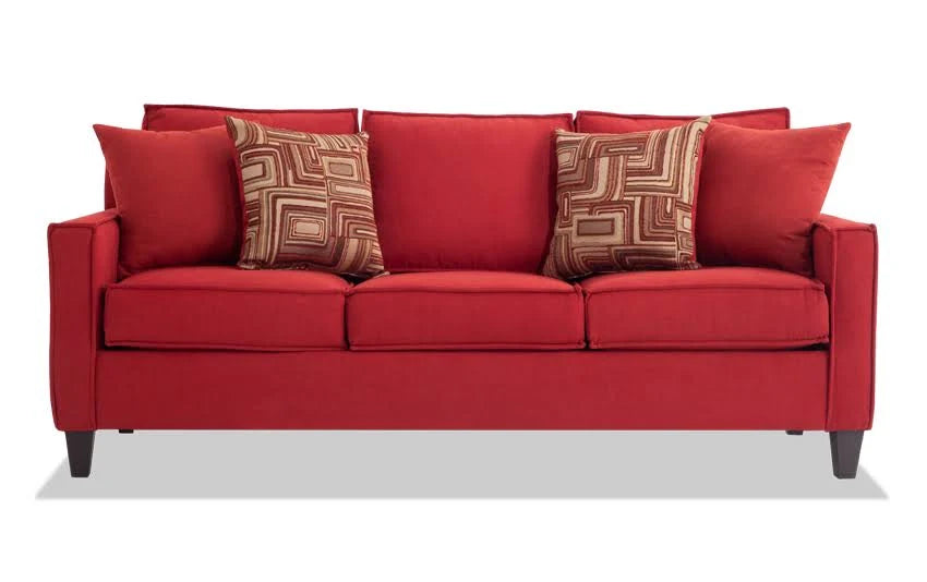 Red Memory Foam Sofa R312509
