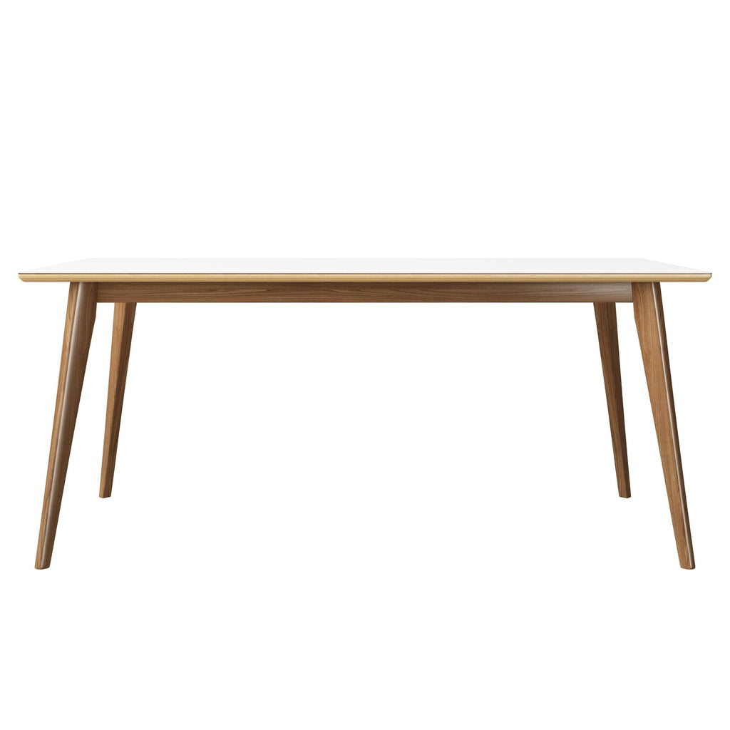 White/Natural Rectangular Dining Table S748008