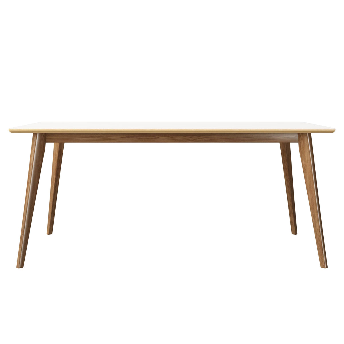 White/Natural Rectangular Dining Table S748008
