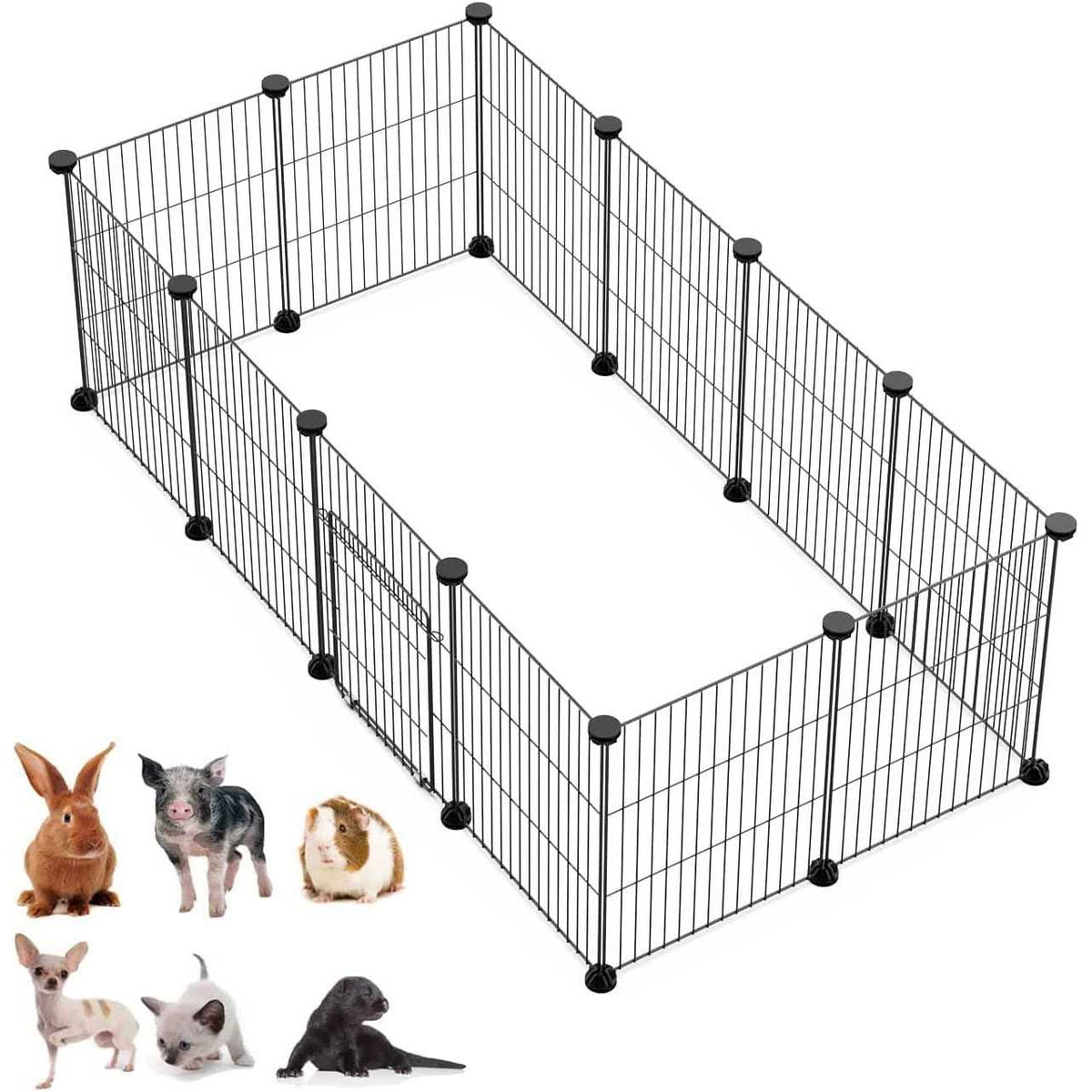 Small Animal Pet Playpen with Door T283845