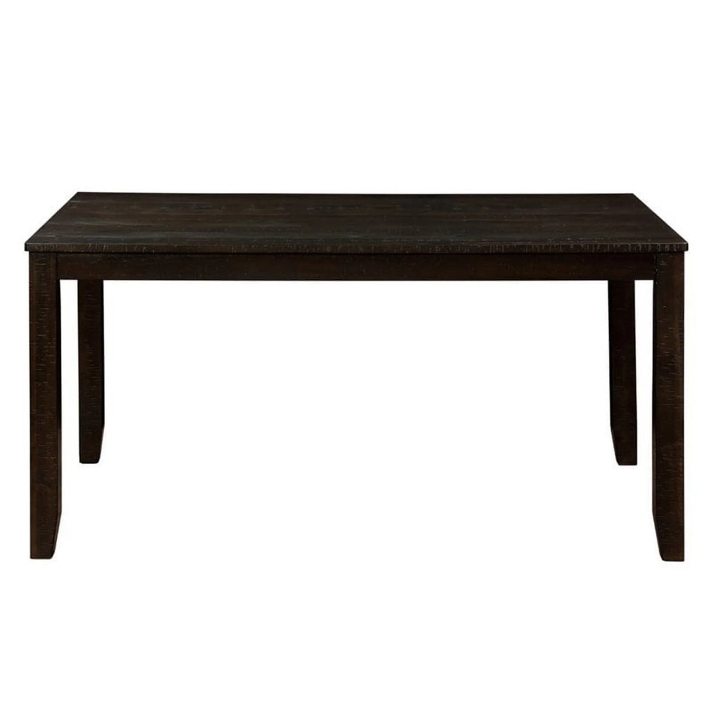 Brown 7 Piece Wood Dining Set P6342