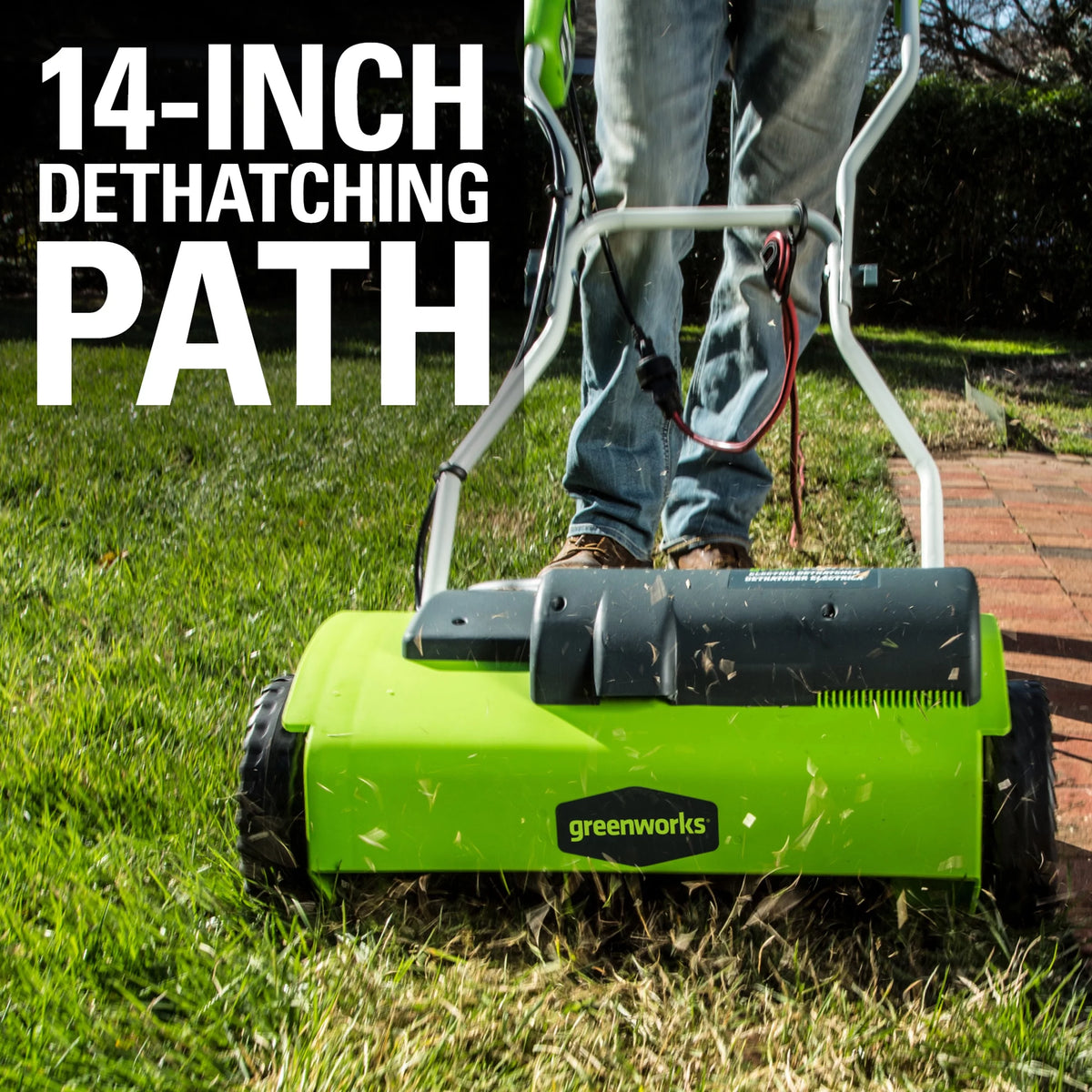 14 Amp Corded Electric Dethatcher I7657