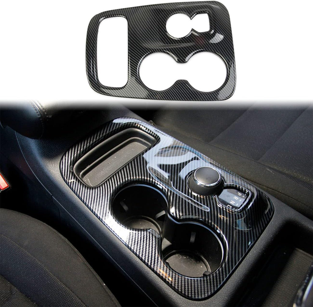 Carbon Fiber Gear Shift Panel Trim For Dodge Durango (2014-2017) P776678