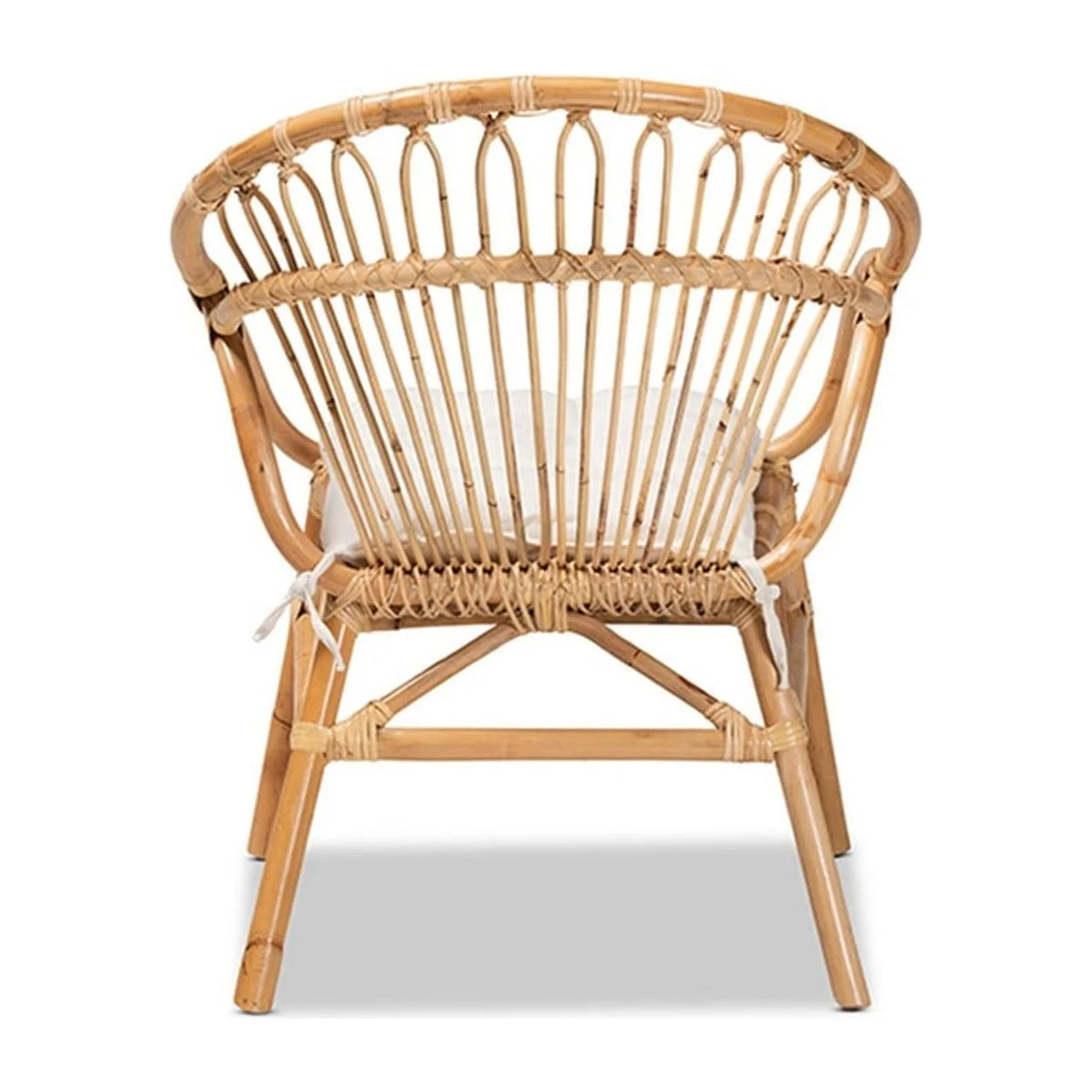 Natural Brown Rattan Dining Chair M34841