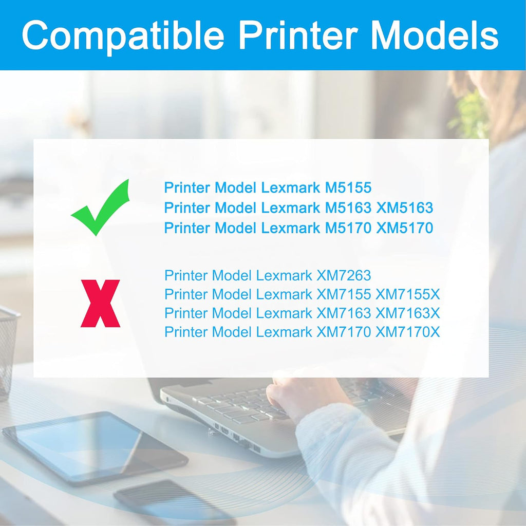 Compatible Black Toner Cartridge 1-Pack U9455