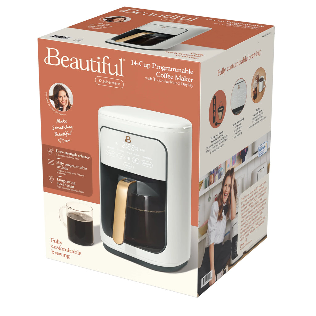 14-Cup Programmable Drip Coffee Maker with Touch-Activated Display Y86524