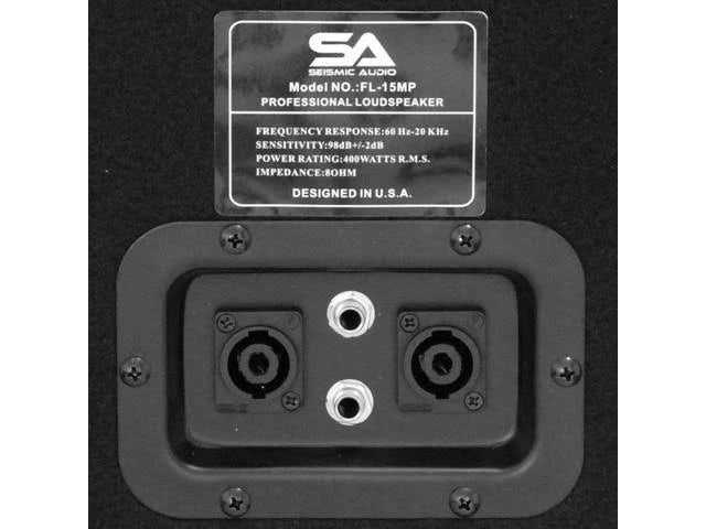 15x22 Floor Monitors Stage PA Speakers A598