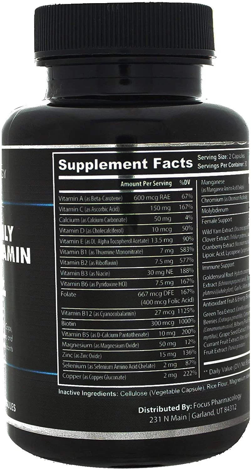 Women's Daily Super Multi-Vitamin 180 Ct M1505