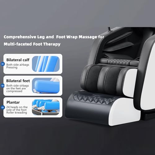 Full Body Zero Gravity Shiatsu Massage Chair Recliner with Heat V69999