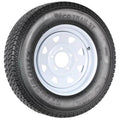 St185/80D13 13" White Spoke Trailer Tire Rim C347588