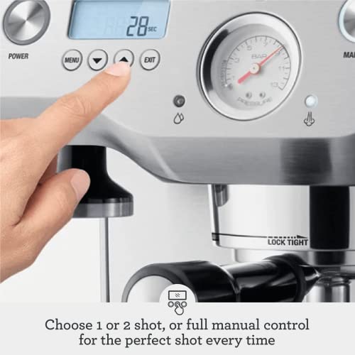 Brushed Stainless Steel Espresso Machine K2892