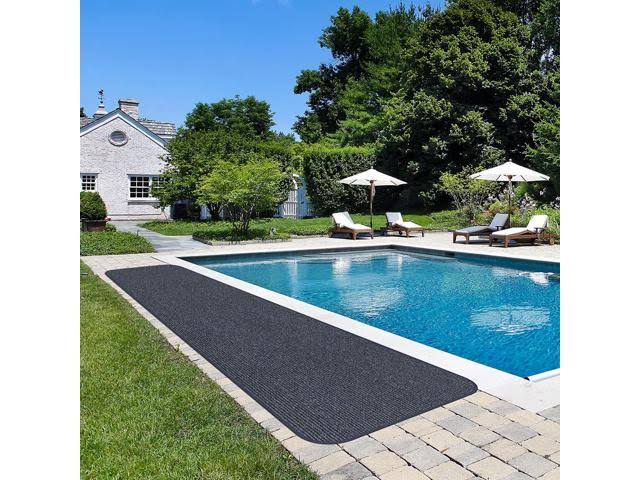 Stormy Blue 3' x 20' Heavy-Duty Carpet Runner D989
