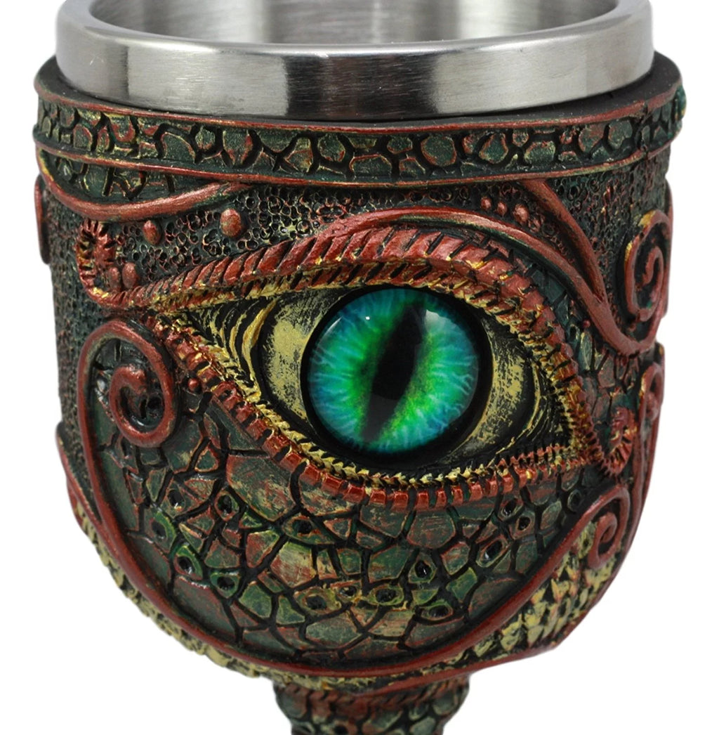 Resin Wine Goblet Chalice with Stainless Steel Liner 7oz Capacity P11524