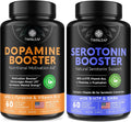 5HTP Vitamin B6 B12 GABA L-Tyrosine L-Theanine 60 Capsules T3189