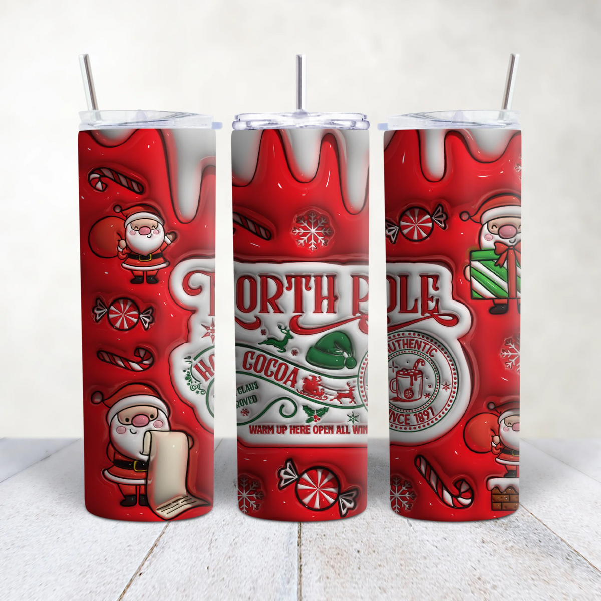 Red 20oz Stainless Steel Tumbler O706