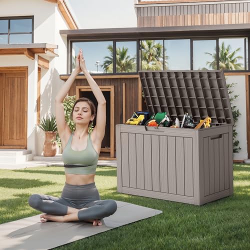 150 Gallon Waterproof Resin Outdoor Storage Box S942