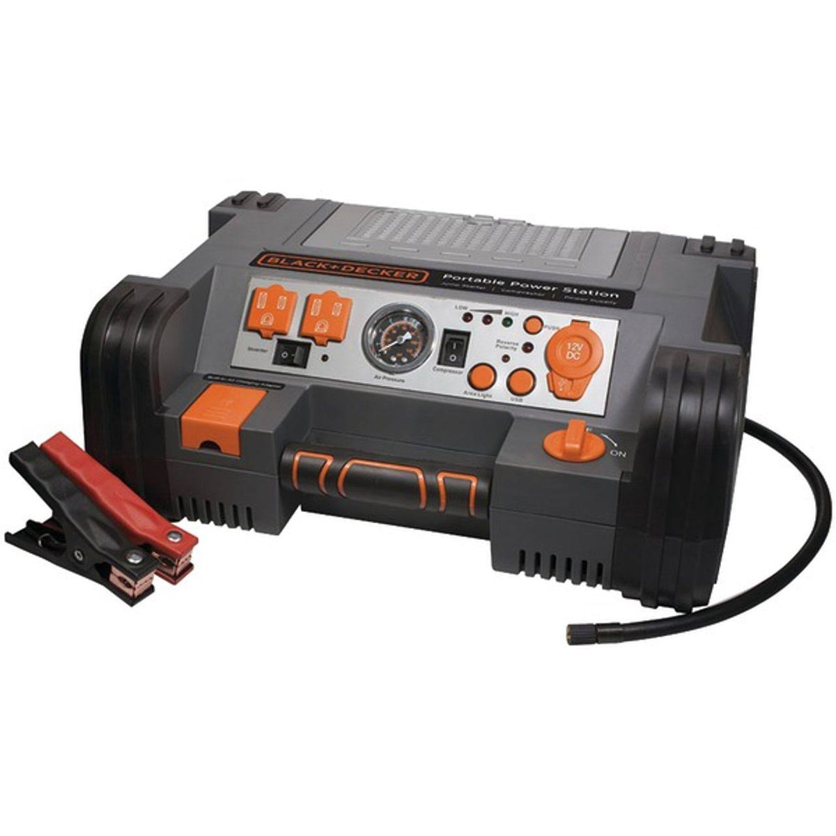 Portable Power Station with 500W Inverter and Air Compressor D3390