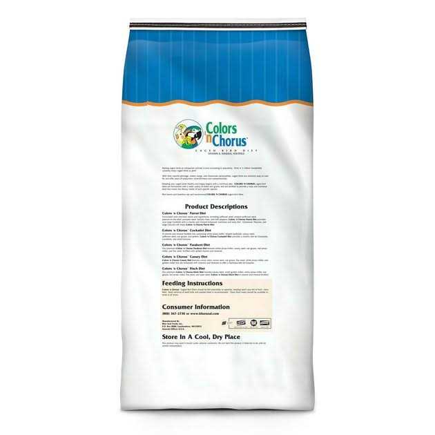 Blue Seal Colors 'n Chorus Diet Bird Food G776