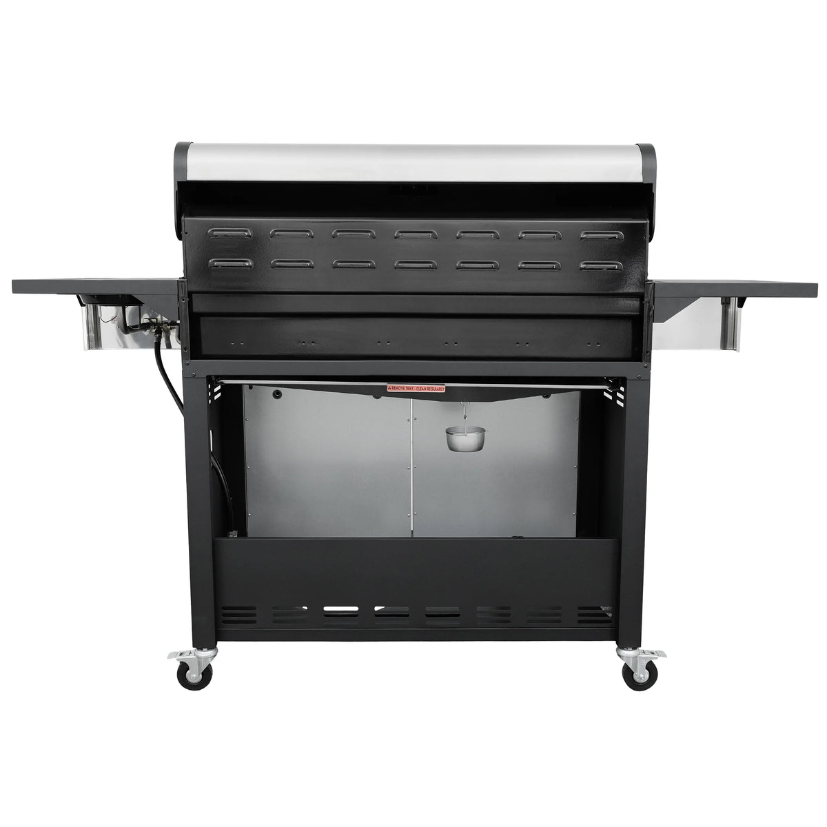6-Burner Propane Gas Grill with Side Burner F30110