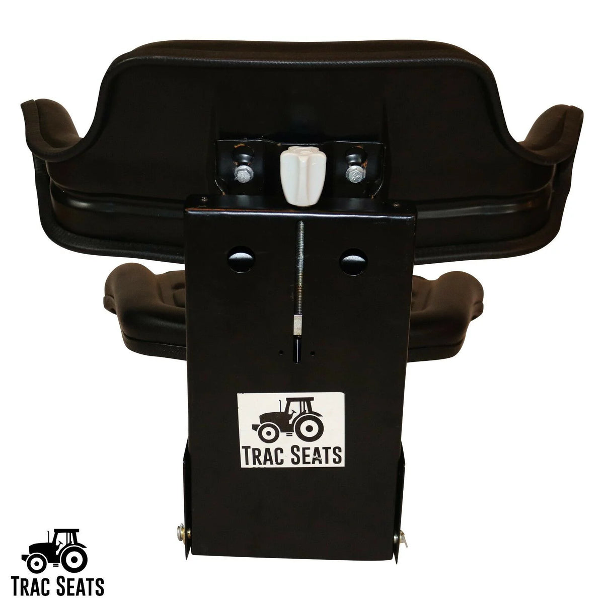 Black Tractor Suspension Seat M986