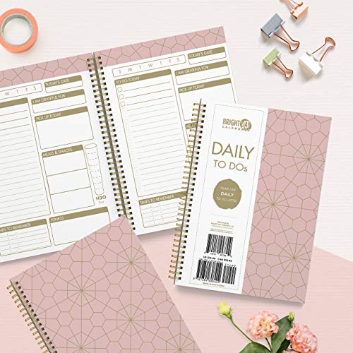 Blue Gold Geometrics Undated To Do List Notebook T899839