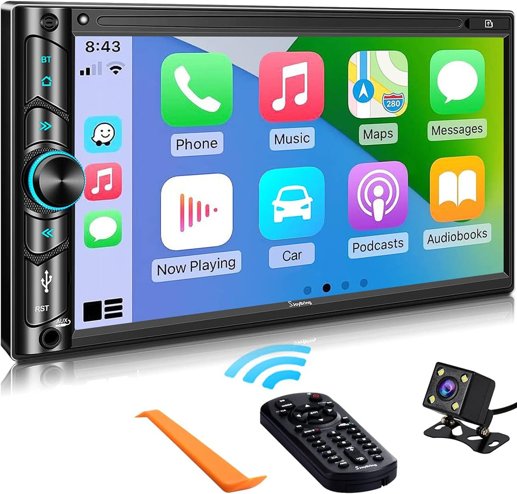 7" Capacitive Touchscreen Car Stereo with Bluetooth 5.0 T661678
