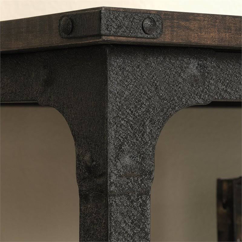 3-Shelf Metal Frame Mobile Bookcase H231
