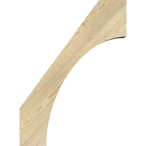 6x22W x 22x22D x 30x22H Rough Sawn Brace, Douglas Fir Y129