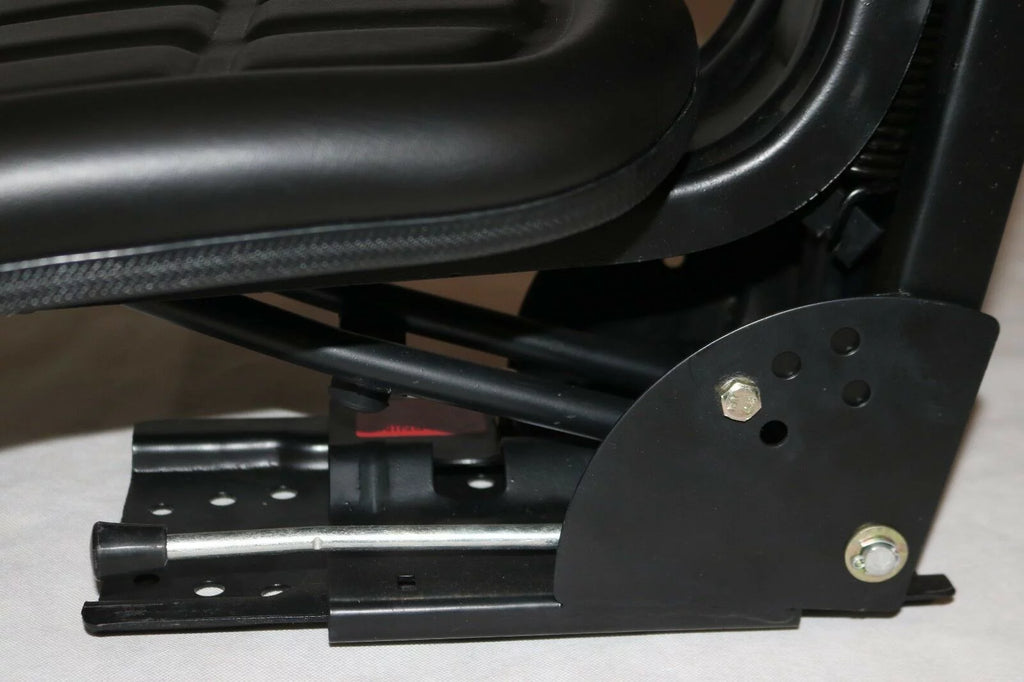 Black Tractor Suspension Seat M986