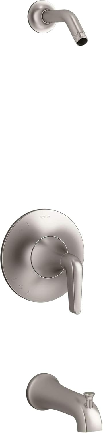 Tempered Shower Trim Set, Vibrant Brushed Nickel X296369