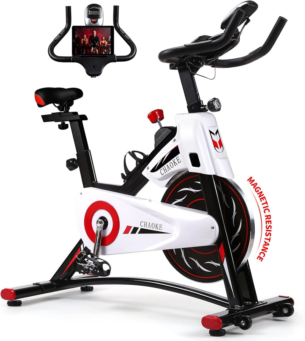 Indoor Cycling Bike Magnetic Resistance Whisper Quiet K114