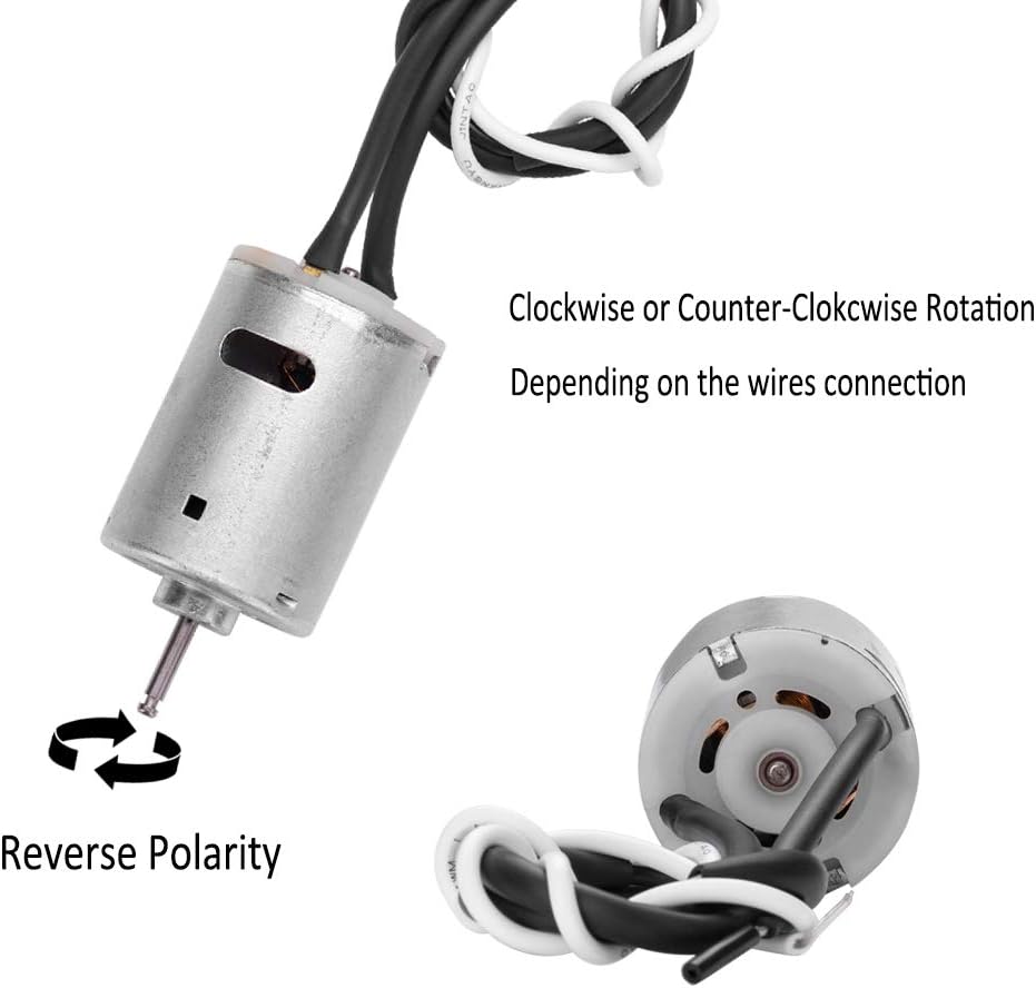 12 Volt Power Fan Vent Replacement Motor with D-Shaft C743