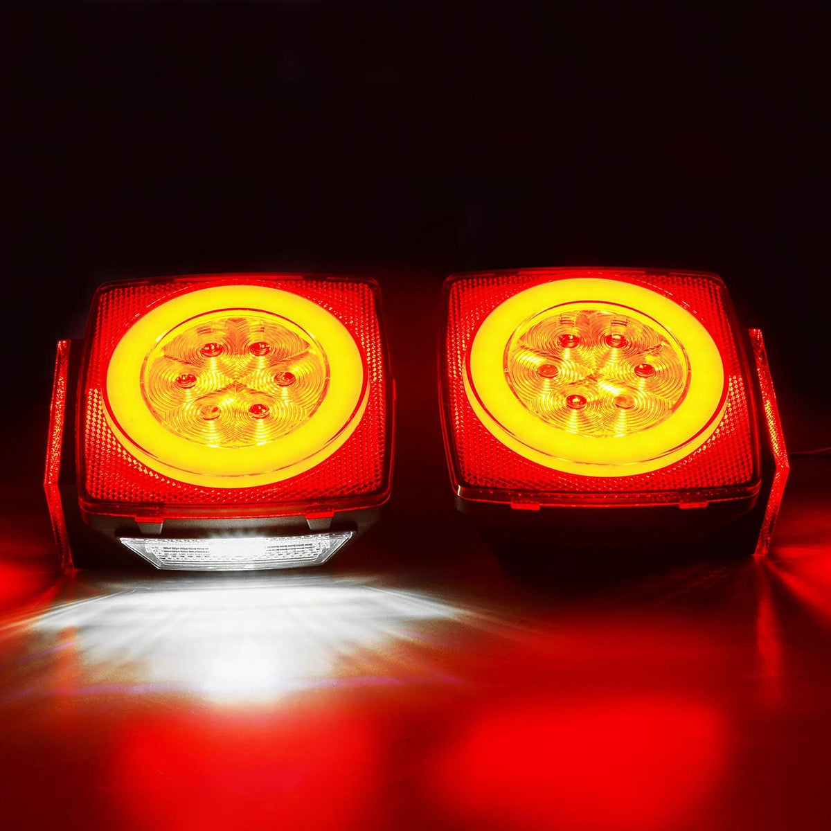 Submersible LED Trailer Light Kit IP68 Waterproof Z2698