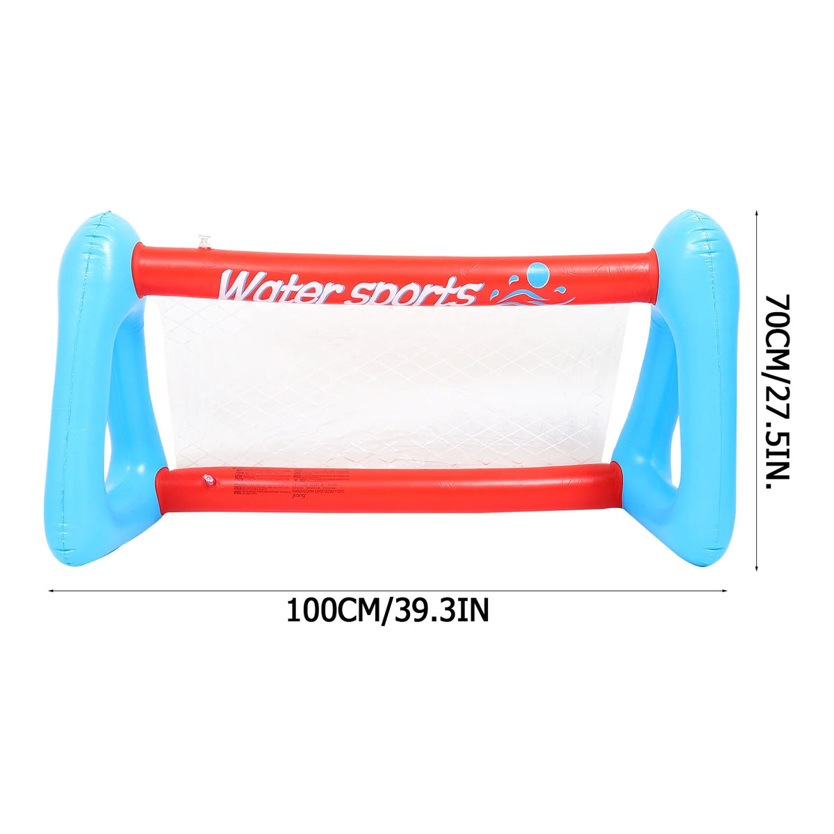 Inflatable Pool Float Set with Volleyball Net and Volleyballs Z394301
