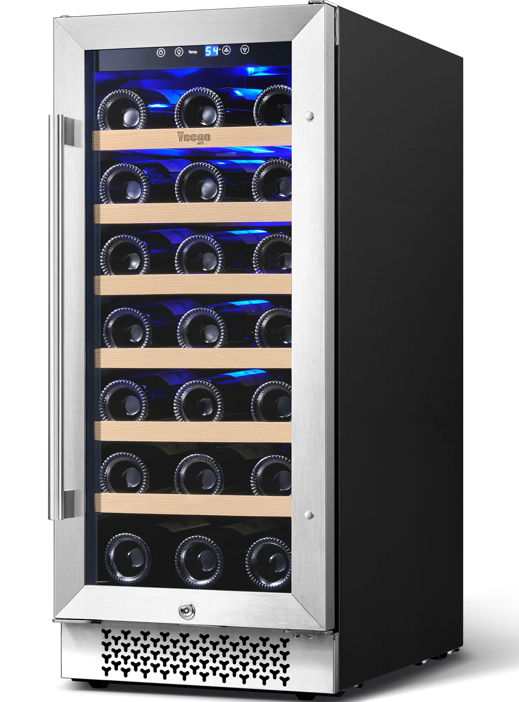 15" 33 Bottle Dual Zone Wine Cooler Refrigerator Y69842