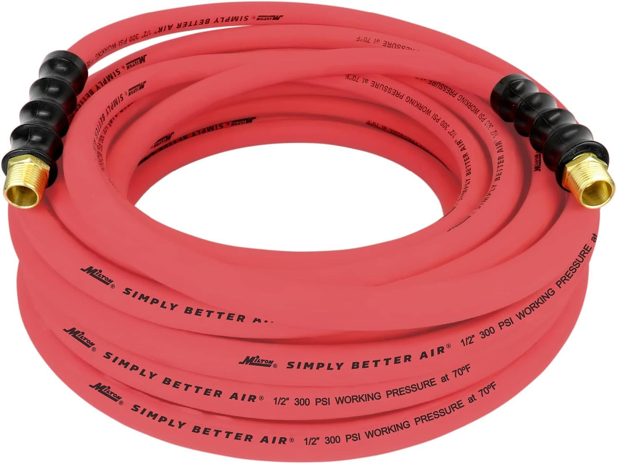 50 ft. x 1/2 ID Ultra Lightweight Rubber Air Hose S2629