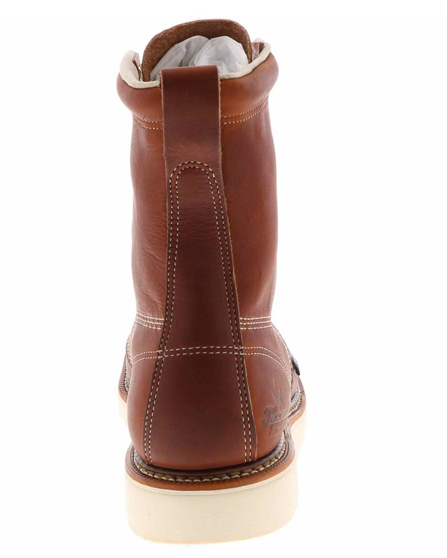 8-Inch Plain Toe Wedge Work Boots R662