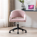 Pink Adjustable Office Chair with Wheels Z309
